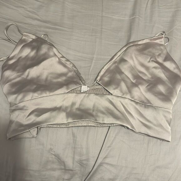 NWT Champagne Garage Halter Top - Picture 1 of 2